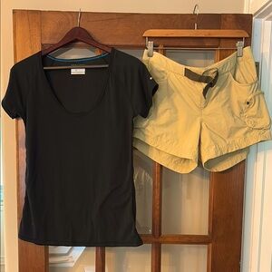 Columbia Omni Wick Top & River Shorts